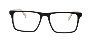 Men Access Eyeglasses: Raya Black/White - SpecSMART Eye Clinic (Front View)